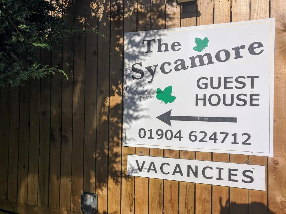 The Sycamore Guest House York Extérieur photo